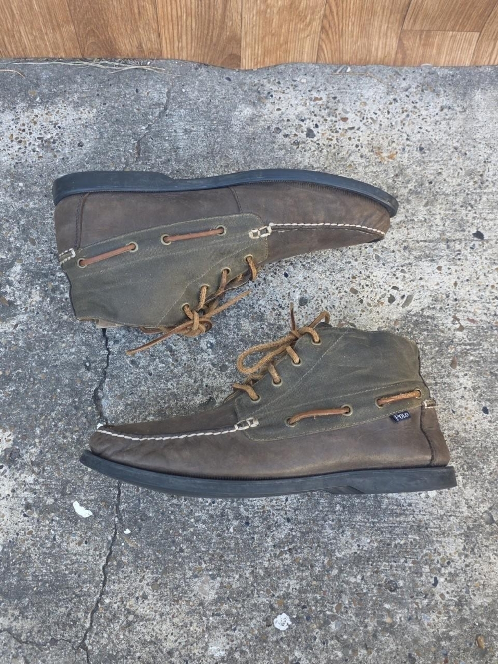 Polo Ralph Lauren Men Brawley Chukka Boots Size 10.5Size: 10.5 D men's Condit